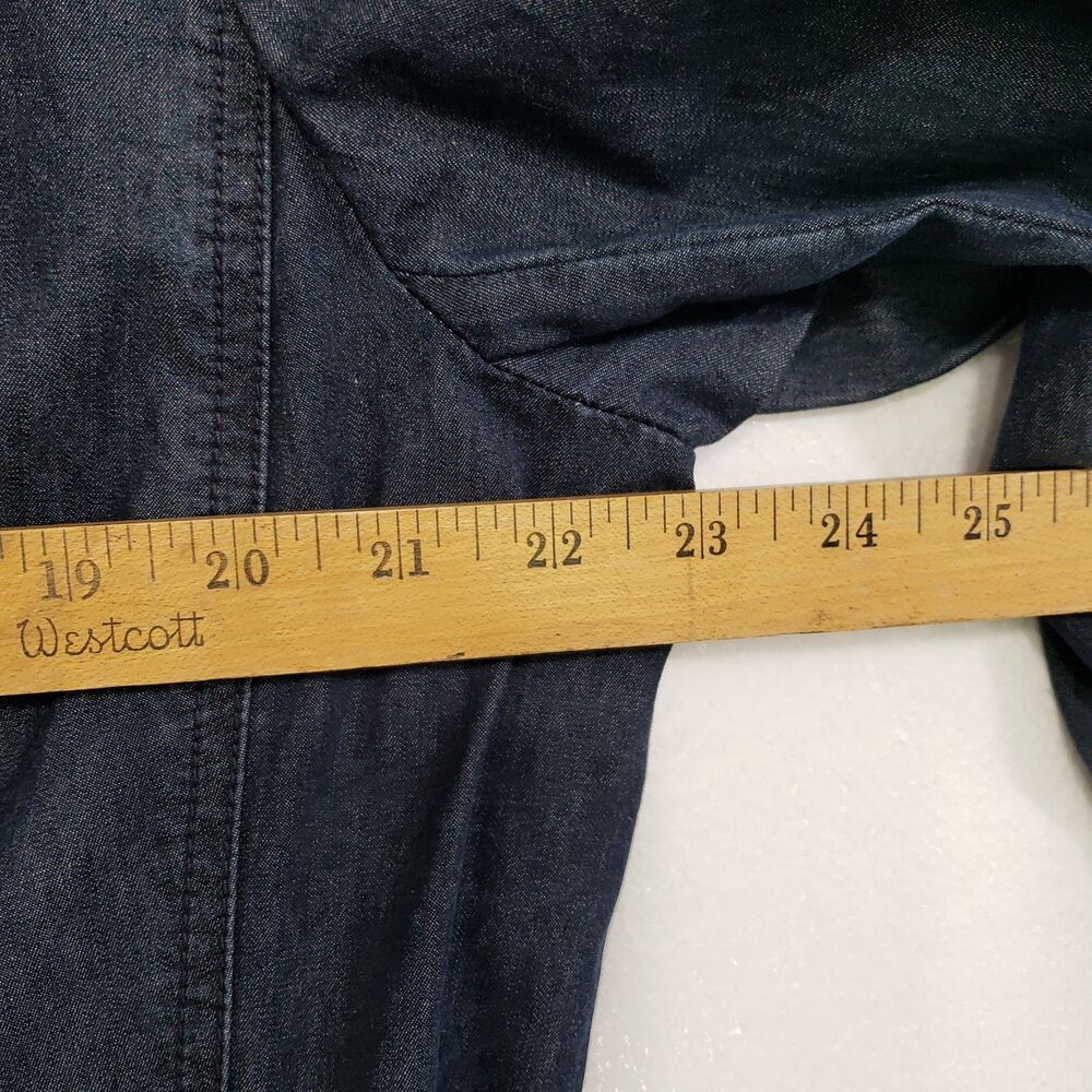 Talbots Dark Blue Jean Jacket - Picture 7 of 10